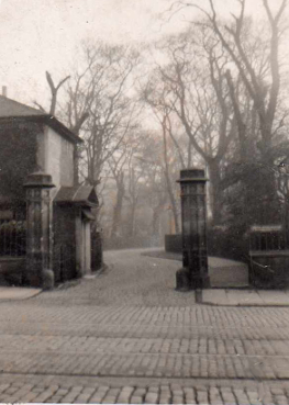 East Entrance to Blacket Avenue. Probably pre 1920.