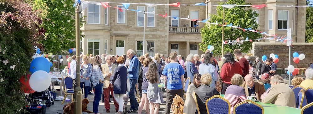 2022 Jubilee street party on Alfred Place